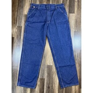 Carhartt Jeans‎ Mens 40x34 Blue Denim FR Flame Resistant 2112 CAT2 Relaxed